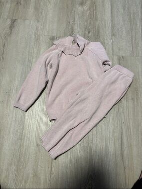 Primark Pink Knit Sweater and Joggers Set